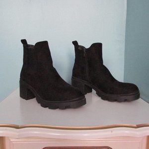 Lugged Suede Boot